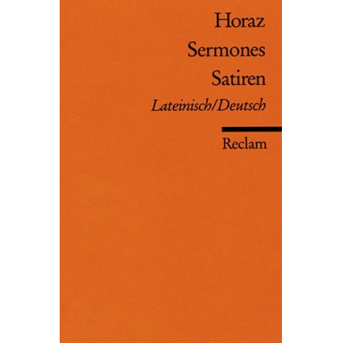 Horaz - Sermones /Satiren