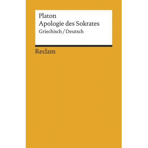 Platon - Apologie des Sokrates