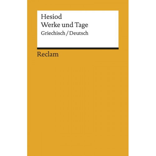 Hesiod - Werke und Tage