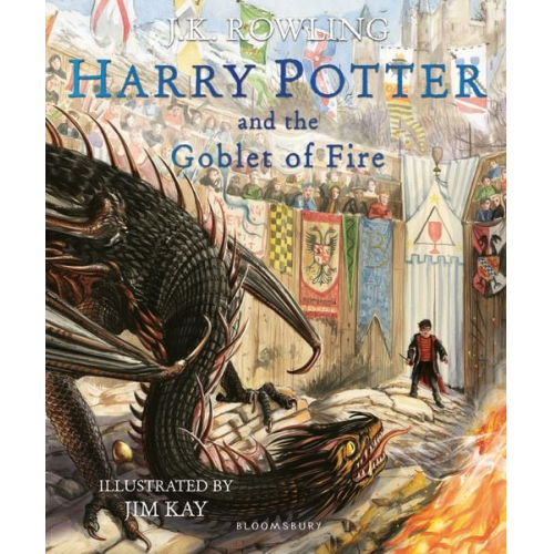 J. K. Rowling - Harry Potter and the Goblet of Fire. Illustrated Edition