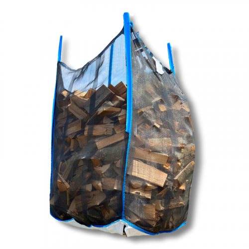 Big Bag 100x100x120cm für Brennholz mit Sternenboden