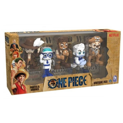 One Piece 39653 - Sammelfiguren 5er-Pack Pirates & Marines