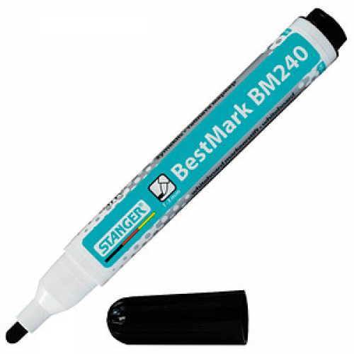 STANGER BestMark M240 Whiteboard-Marker schwarz 1,0 - 3,0 mm, 1 St.