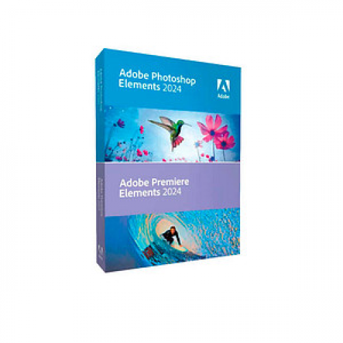 Adobe Photoshop Elements & Premiere Elements 2024 Software Vollversion (PKC)