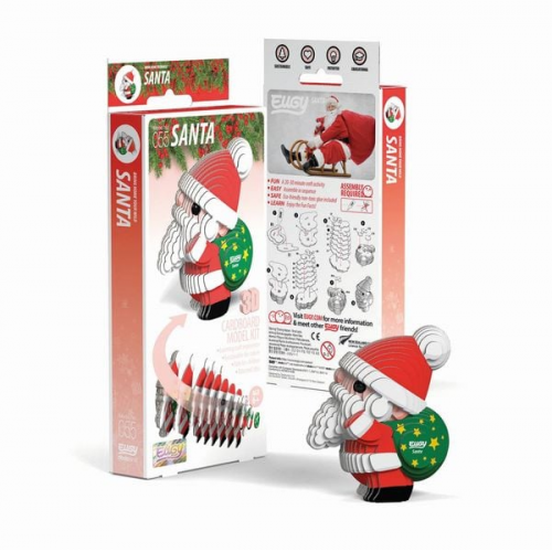 Eugy - 3D Bastelset Weihnachtsmann