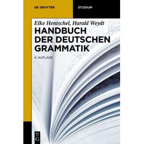 Elke Hentschel Harald Weydt - Handbuch der deutschen Grammatik