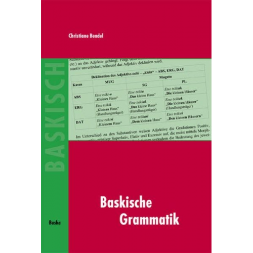 Christiane Bendel - Baskische Grammatik