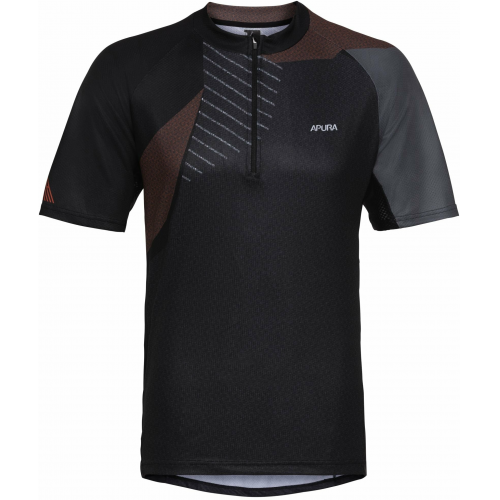 Apura Herren Trikot Idia 5XL dark grey/russet