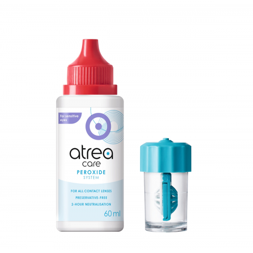 atrea care Peroxid (60 ml + 1 Behälter + 8 Neutralisierungstabletten) Peroxidlösung, Pflegemittel