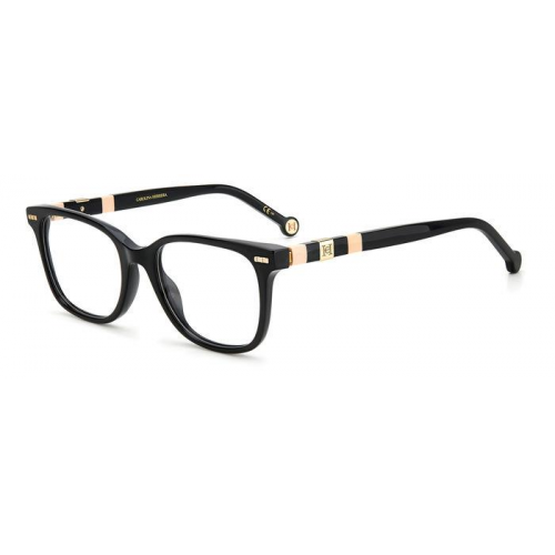 Brille  Carolina herrera Ch 0047 col. 3h2 Damen Rechteckig Schwarz / nude