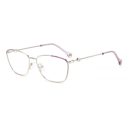 Brille  Carolina herrera Ch 0060 col. s9e Damen Rechteckig Gold / lila