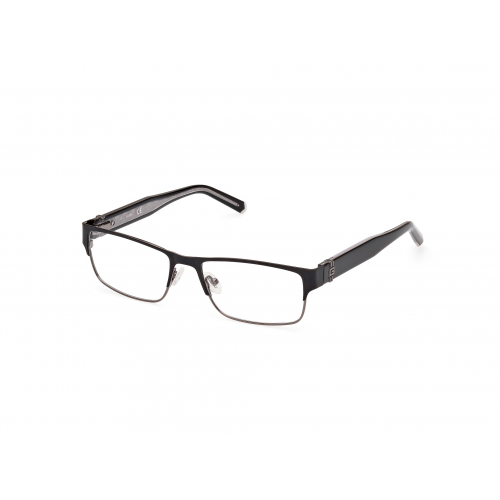 Brille  Guess Gu50082 col. 002 Herren Rechteckig Schwarz