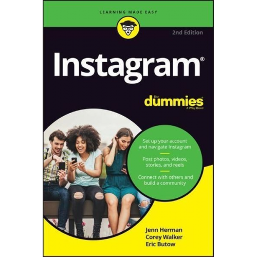 Jenn Herman Corey Walker Eric Butow - Instagram For Dummies