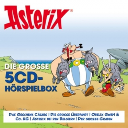 René Goscinny Albert Uderzo - Asterix - Die große 5-CD Hörspielbox Vol. 5