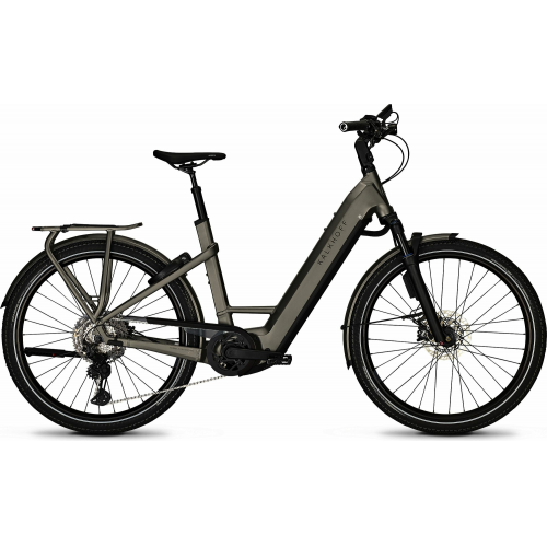 Kalkhoff ENDEAVOUR 7.B ADVANCE+ ABS (750 Wh), 11 Gang Kettenschaltung, Damenfahrrad, Wave, Modell 2023, 27,5 Zoll 53 cm jetgrey matt