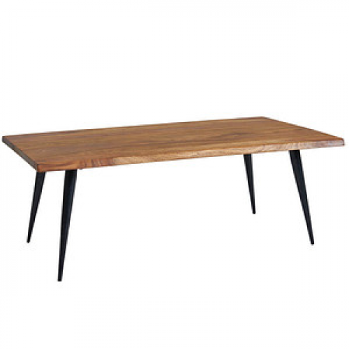 WOHNLING Couchtisch Massivholz sheesham 110,0 x 60,0 x 40,0 cm