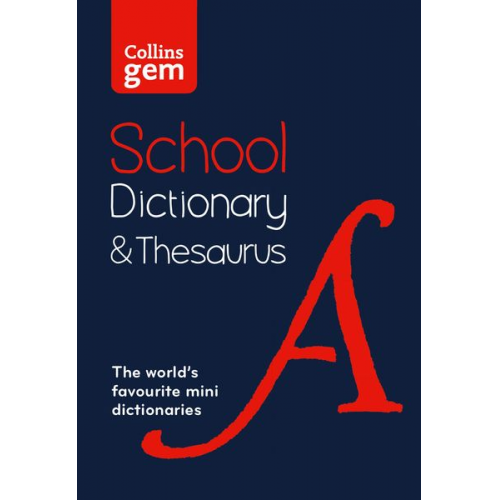 Collins Dictionaries - Gem School Dictionary and Thesaurus