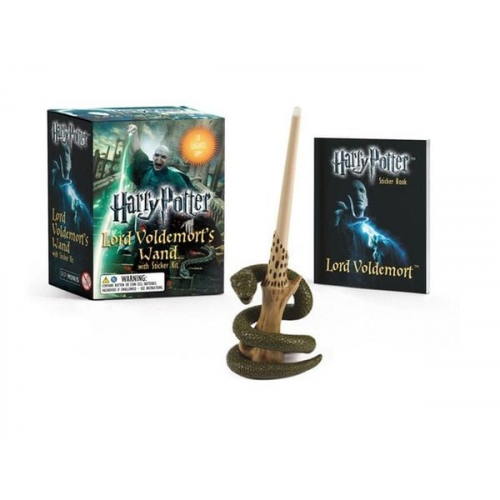 Running Press - Harry Potter Voldemort's Wand with Sticker Kit