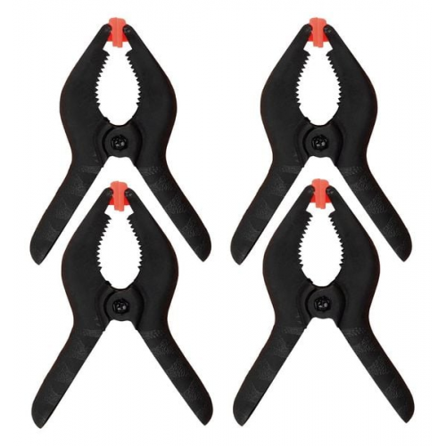 PEBARO 19-2S - 4 Mini-Zwingen, 30 x 30 mm Spannweite