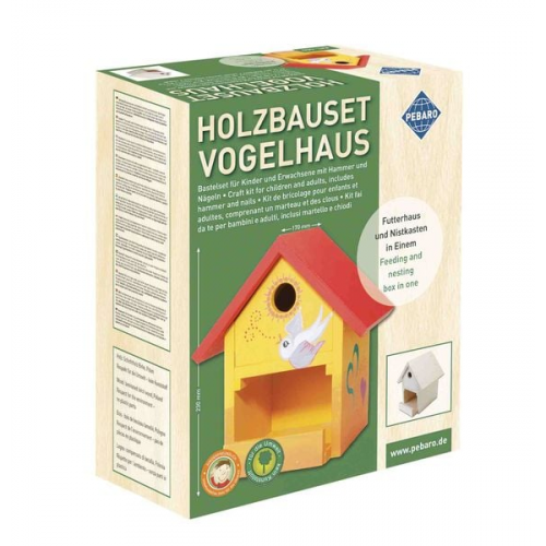 PEBARO 466 - Holzbauset Vogelhaus