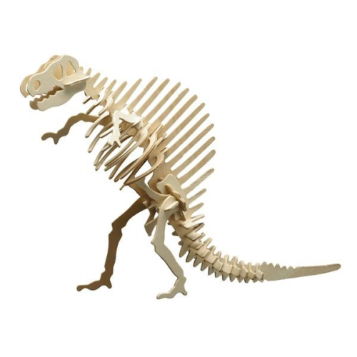 PEBARO 856/7 - Holzbausatz Dinosaurier Ouranosaurus, 38 Teile, Holzkonstruktion zum Zusammenstecken