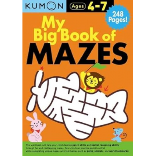 Kumon My Big Book of Mazes