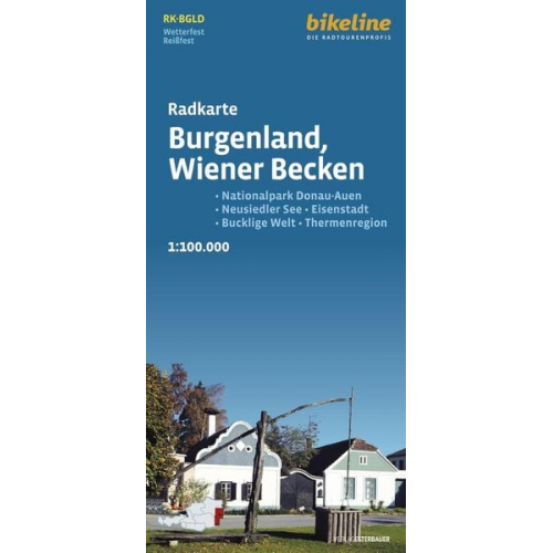 Esterbauer Verlag - Burgenland - Wiener Becken 1:75.000