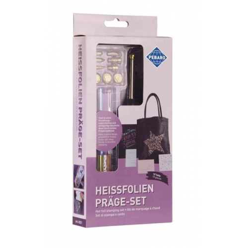 PEBARO 0221 - Heissfolien Präge-Set