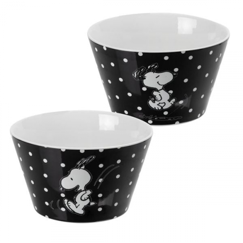 Bowl - Black dots