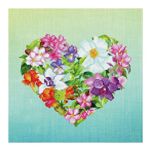 Diamond Dotz - Diamond Painting Blumenherz