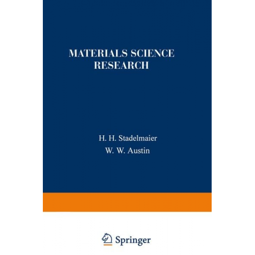 H. H. Stadelmaier W. W. Austin - Materials Science Research