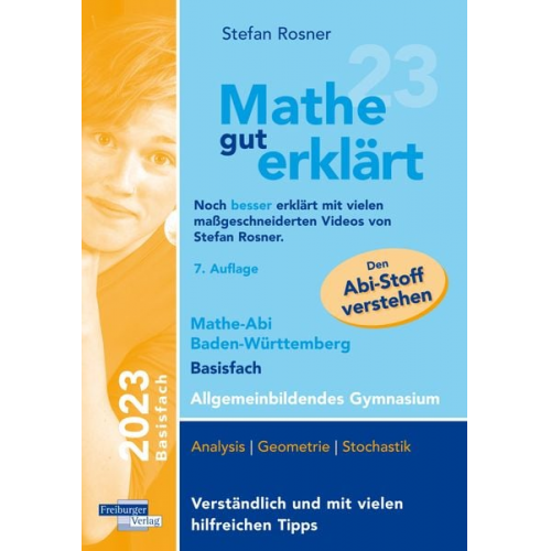 Stefan Rosner - Mathe gut erklärt 2023 Basisfach BW GY