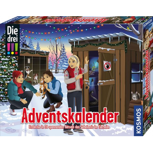 KOSMOS - Die drei !!! - Adventskalender 2024