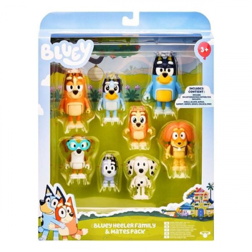 BLUEY Figuren 8er Mega-Pack