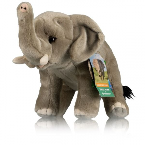 Bresser 9820506 - Freek Vonk, Elefant Amara, Plüschtier, 40 cm