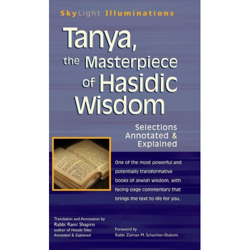 Tanya the Masterpiece of Hasidic Wisdom