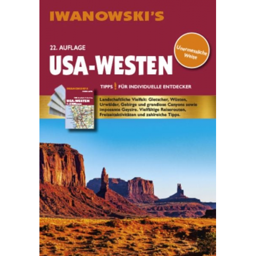 Margit Brinke Peter Kränzle - USA-Westen - Reiseführer von Iwanowski