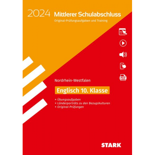 STARK Original-Prüfungen und Training - Mittlerer Schulabschluss 2024 - Englisch - NRW