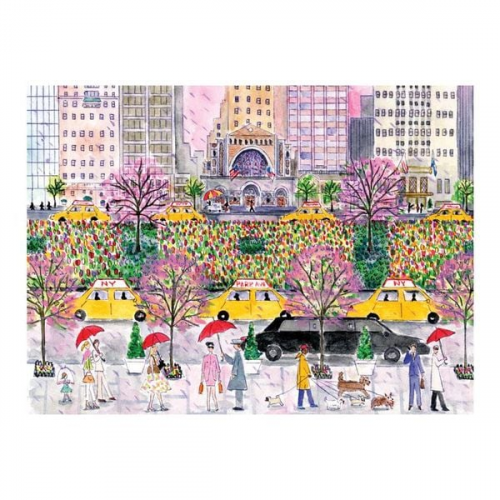 Michael Storrings - Michael Storrings Spring on Park Avenue 1000 Piece Puzzle