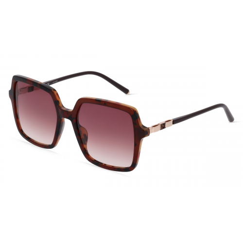 Escada ESCSESD46 Damen-Sonnenbrille Vollrand Eckig Kunststoff-Gestell, braun