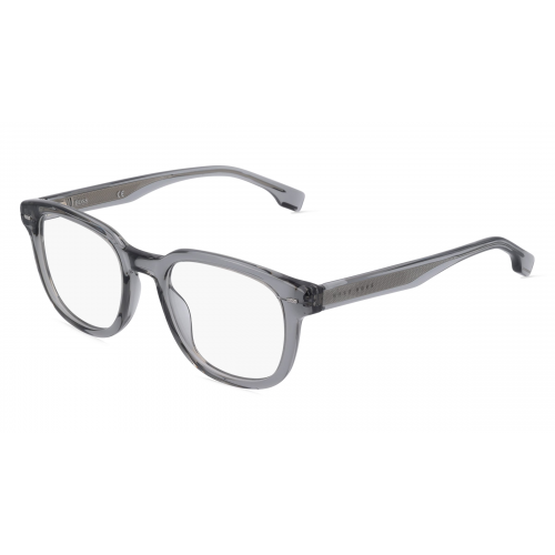 Boss 1319 Herren-Brille inkl. Gläser Vollrand Eckig Acetat-Gestell 51mm/21mm/145mm, grau