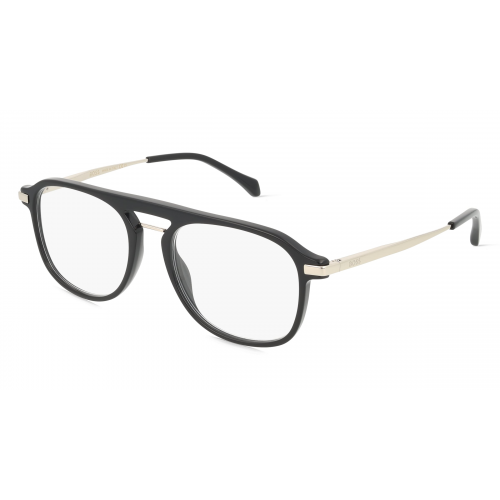 Boss  1092/IT Herren-Brille inkl. Gläser Vollrand Pilot Acetat-Gestell 52mm/18mm/145mm, schwarz