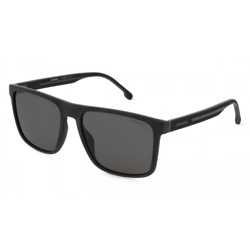 Carrera 8064/S Herren-Sonnenbrille Vollrand Eckig Kunststoff-Gestell, schwarz