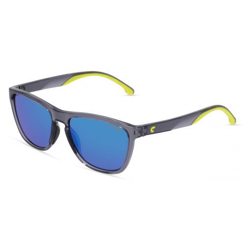 Carrera 8058/S Unisex-Sonnenbrille Vollrand Eckig Kunststoff-Gestell, grau