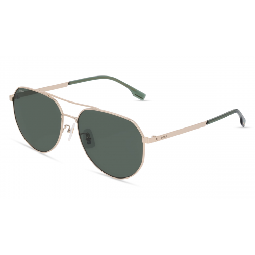 Boss 1473/F/SK Herren-Sonnenbrille Vollrand Pilot Metall-Gestell, gold