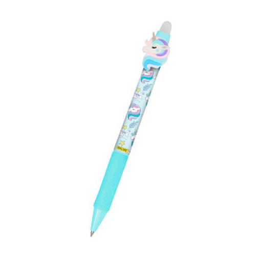 ONLINE® magiXX Fun Unicorn Gelschreiber Motiv 0,7 mm, Schreibfarbe: blau, 1 St.