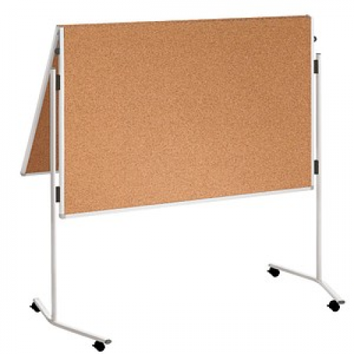 FRANKEN Moderationswand ECO 120,0 x 150,0 cm braun