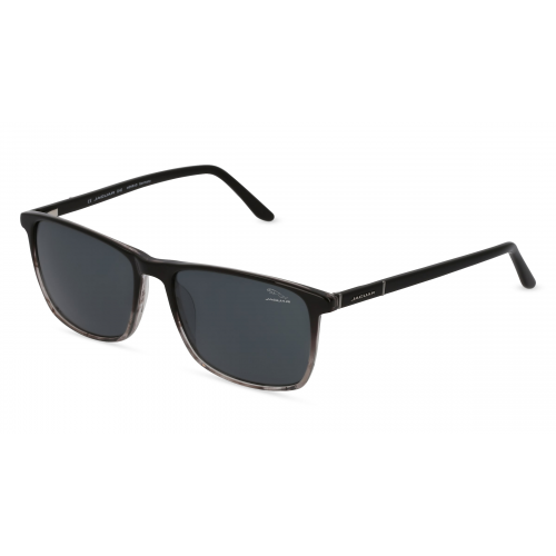 Jaguar J 7121 Herren-Sonnenbrille Vollrand Eckig Kunststoff-Gestell, schwarz