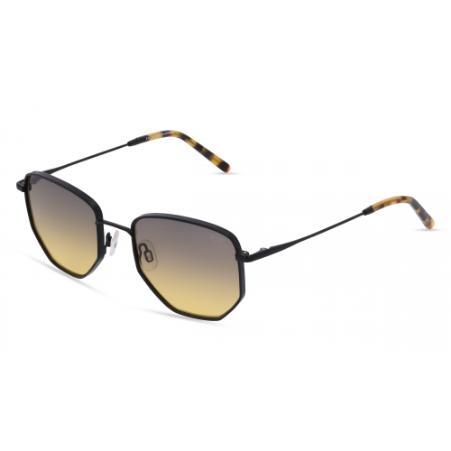 MINI EYEWEAR 745007 Herren-Sonnenbrille Vollrand Eckig Metall-Gestell, schwarz