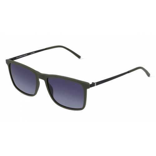 Humphrey’s eyewear 586133 Herren-Sonnenbrille Vollrand Eckig Kunststoff-Gestell, grün